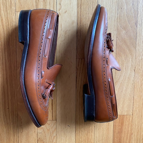 Allen Edmonds Manchester Brogue Tassel Loafers - Picture 4 of 7